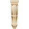Ekena Millwork 7"W x 8 1/2"D x 26"H Medium Jumbo Traditional Wood Corbel, Maple CORW07X09X26TRMA - alternate 4